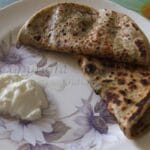 Methi parantha Methi parantha