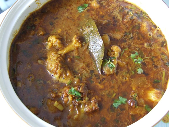 Gobhi aloo curry